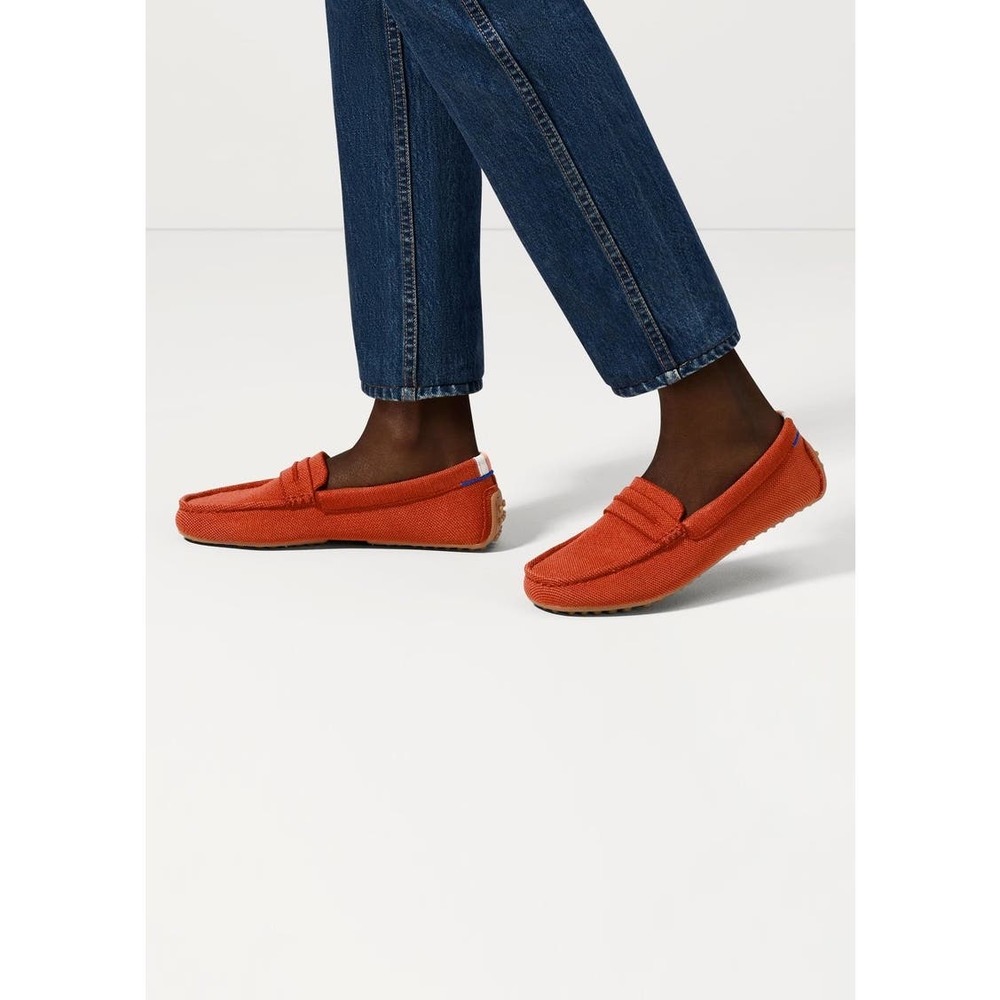 Rothy's Red Clementine Loafers (New)